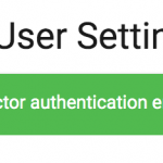 two-factor authentication complete