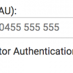 two-factor authentication toggle