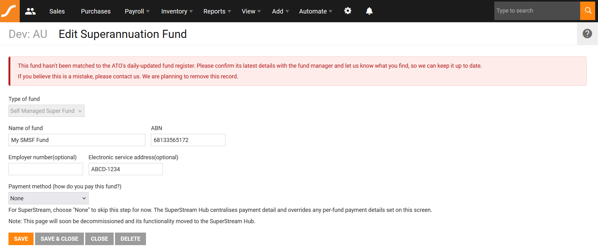 FVS Error Example 2