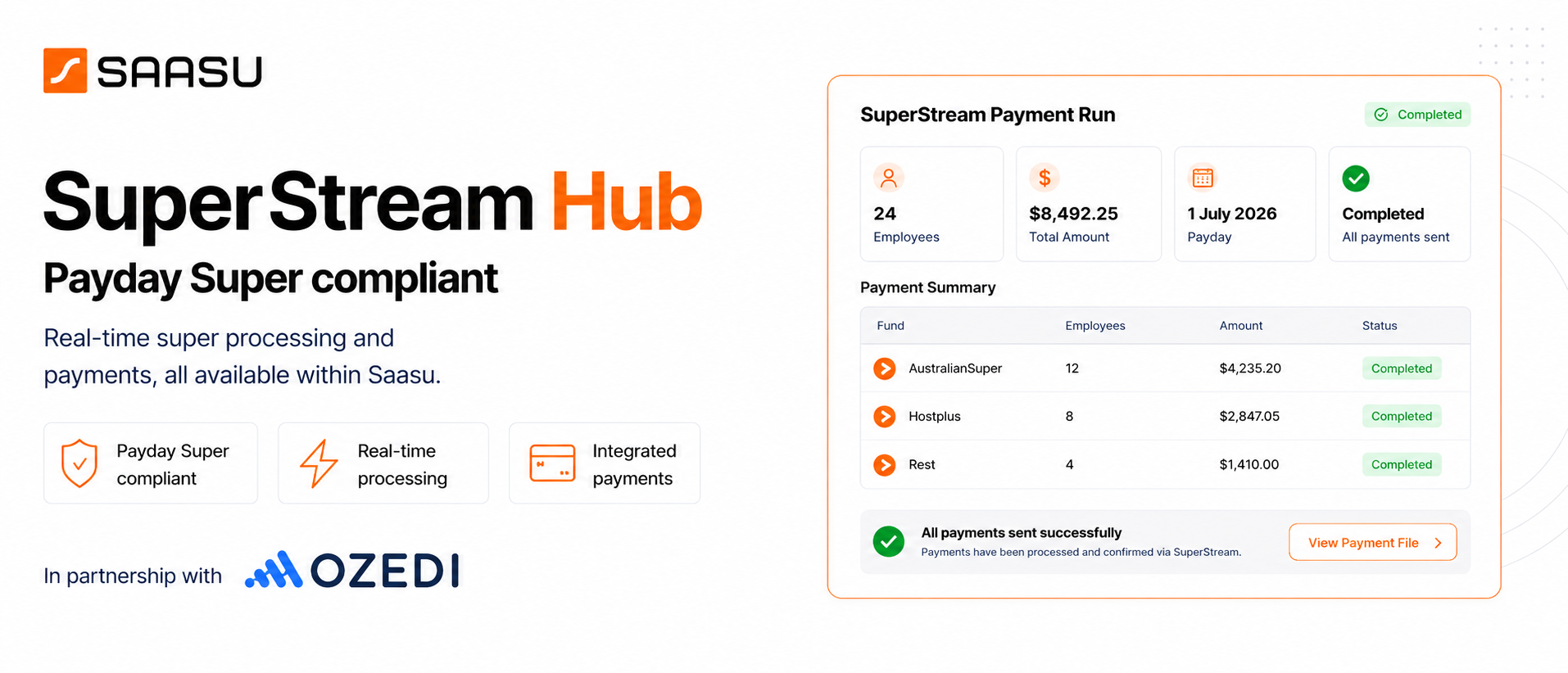 SuperStream Hub - PayDay Super and Realtime Payments